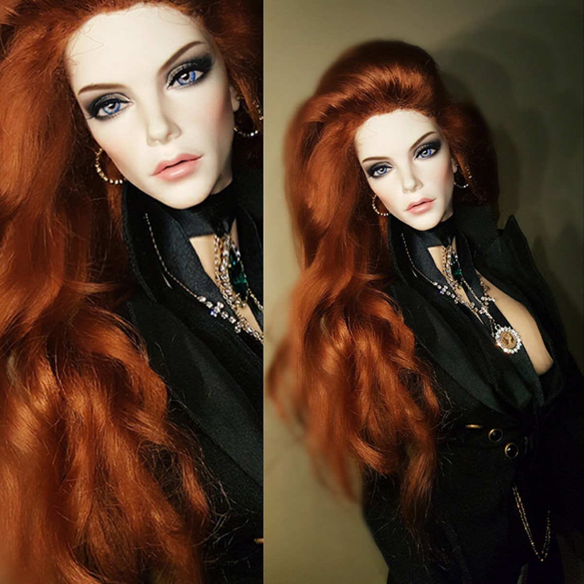 Ethnic Fashion Sale - 65 センチメートルラニア BJD SD 1/3 人形ファッション女性プレミアム樹脂メイクアップ工場販売新スポット