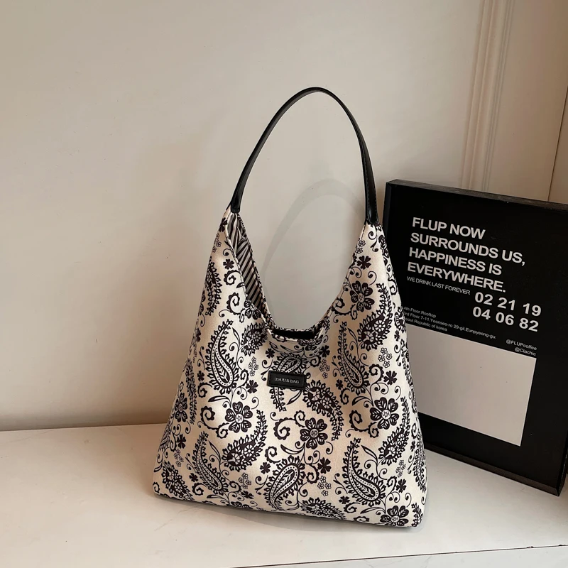 Women'S Ethnic Fashion Brands - ライト高級ナイロンパターン大容量トートバッグ秋の休暇ファッションショルダーバッグブランドエスニック多用途女性バッグ