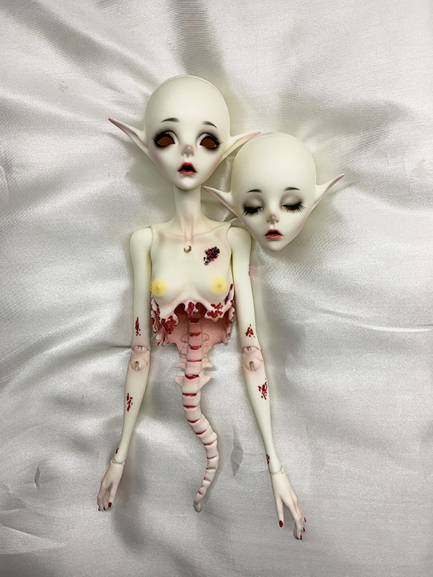 ゾンビ BJD SD 人形 1/6 ジョイント人形誕生日ギフ - Ethnic Fashion Model のレビューと価格