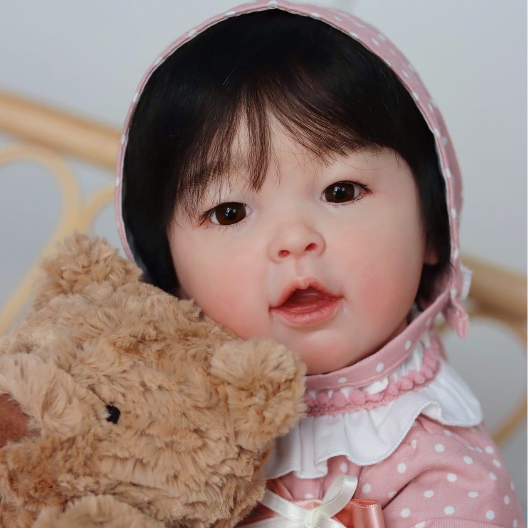 Meilian リボーンベビードール 完成した毛根付きソフト - Ethnic Fashion Model のレビューと価格