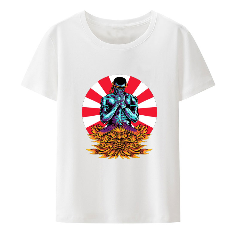 タイボクシング ムエタイ 武道 プリント Tシャツ 可愛い  - Thai Silk Blouse のレビューと価格