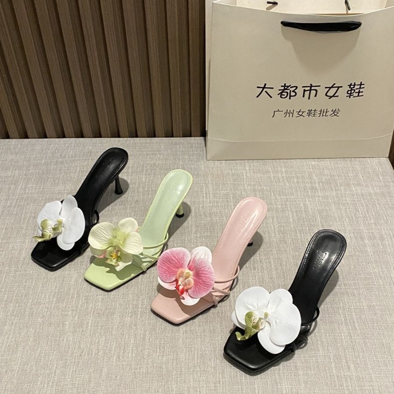 花飾り付きレディーススリッパ ハワイアンボヘミアンバケーショ - Ethnic Style のレビューと価格