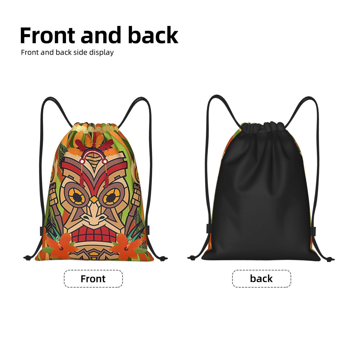 インディアンの民族トーテム柄ティキバックパックファッション巾 - Ethnic Fashion Book のレビューと価格