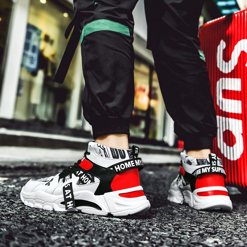 男性と女性のためのスポーツシューズ,厚くて伸縮性のあるテキス - Ethnic Fashion Way のレビューと価格