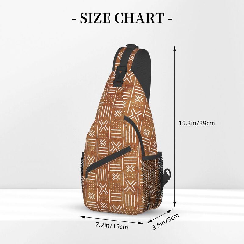 Cicicera-男性用アフリカンパターンのショルダーバッグ - Ethnic Fashion Men のレビューと価格