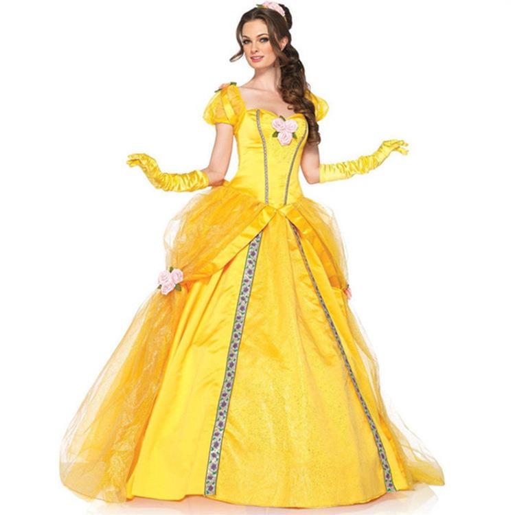 大人用ハロウィンプリンセスドレスコスプレ衣装中国メーカーオリ - Ethnic Wear Fashion Designer のレビューと価格