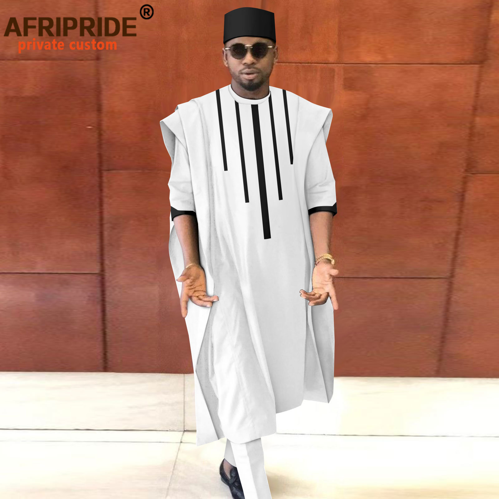 ダシキの男性用アフリカンウェア,シャツとパンツ,3点セット, - Dashiki Shirt Men のレビューと価格