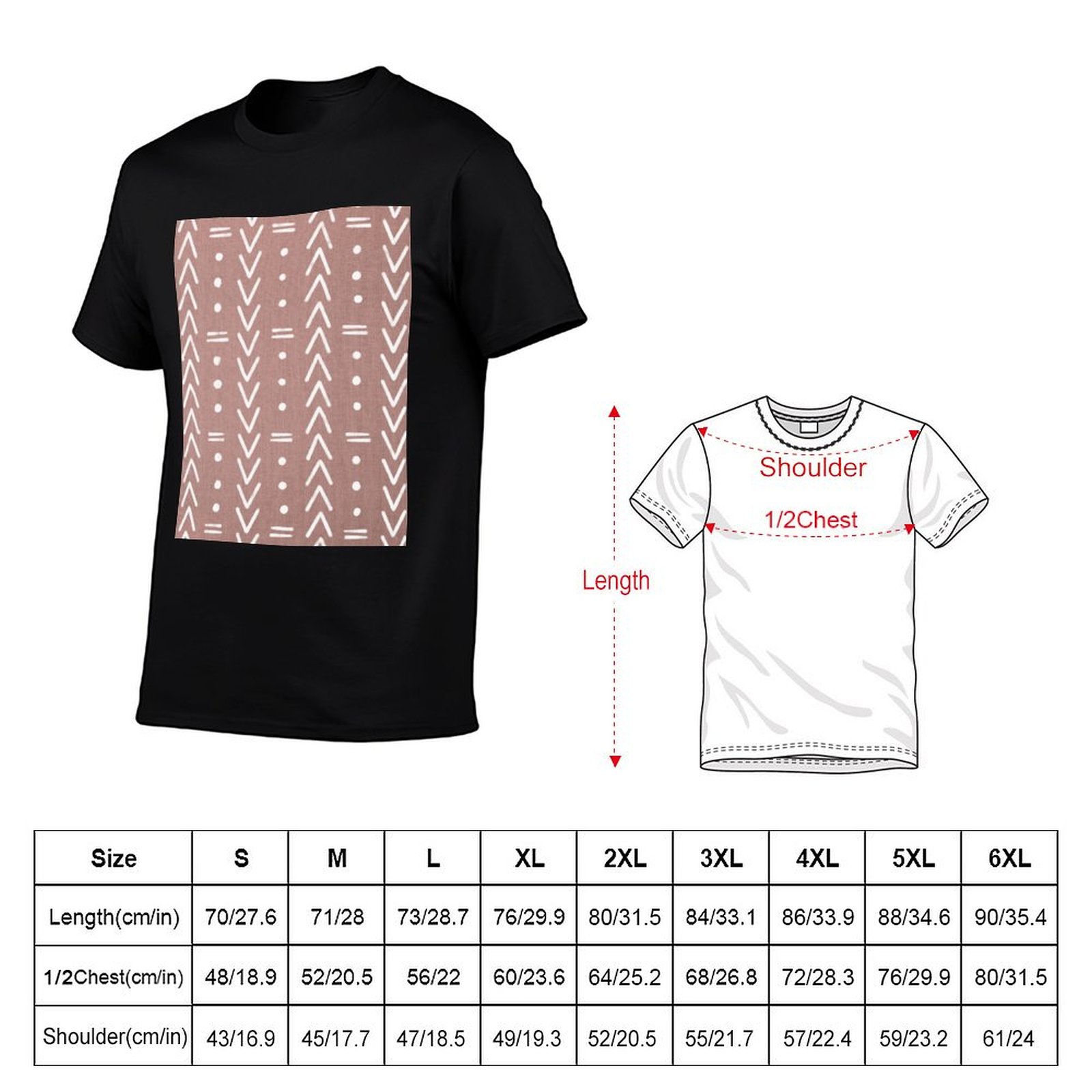 マッドクロス ホワイト ジオメトリック シェイプス イン ブ - Mudcloth Print Top のレビューと価格