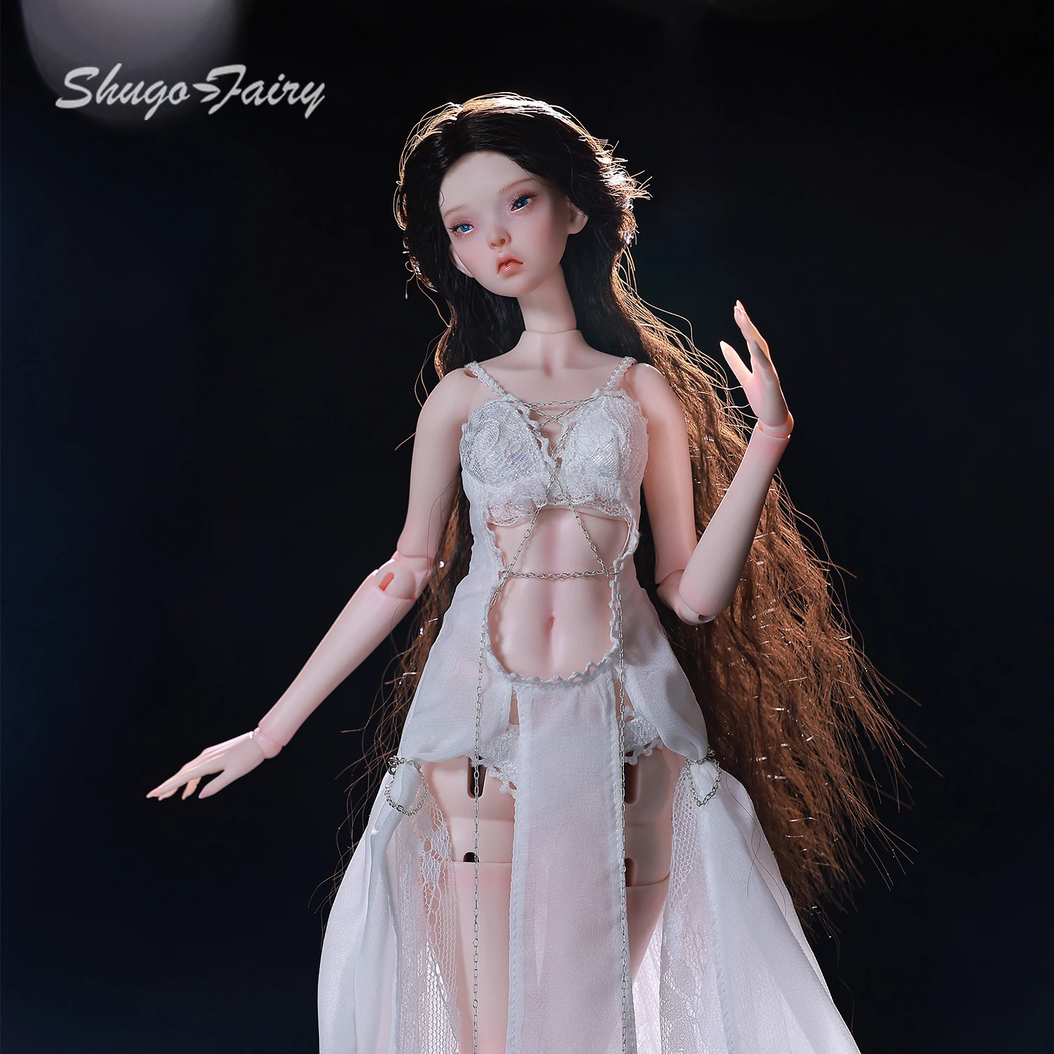 フィリス E 1/4 BJDドール 妊娠中のお腹 スリムボデ - Ethnic Fashion Model のレビューと価格