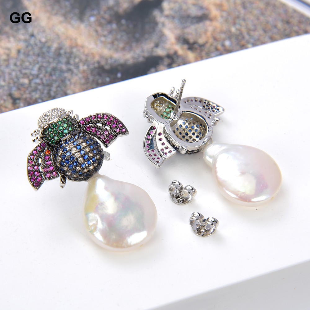 GuaiGuai ジュエリー 淡水ホワイトコインパール Cz - Ethnic Fashion Co In のレビューと価格