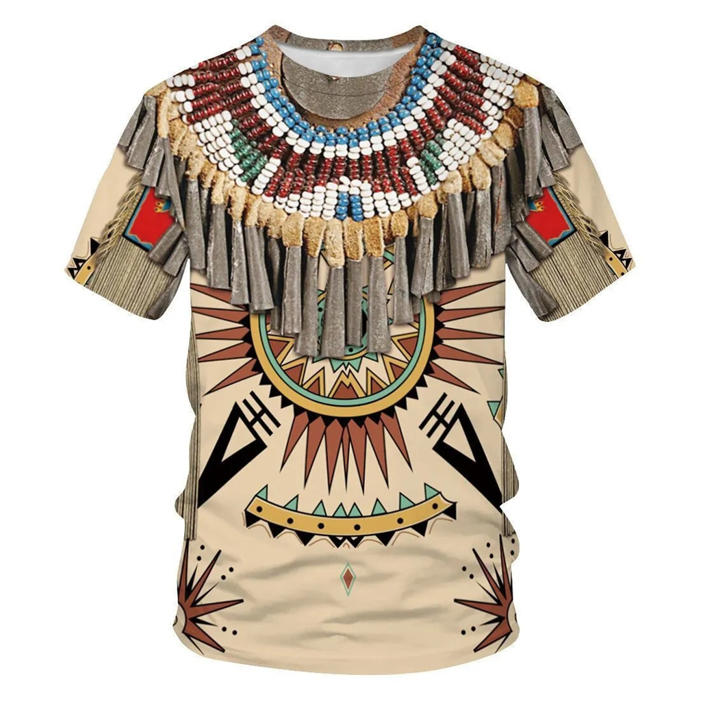 夏インドエスニックスタイル 3D プリント Tシャツストリー - Fashion Ethnic Indian Clothing のレビューと価格