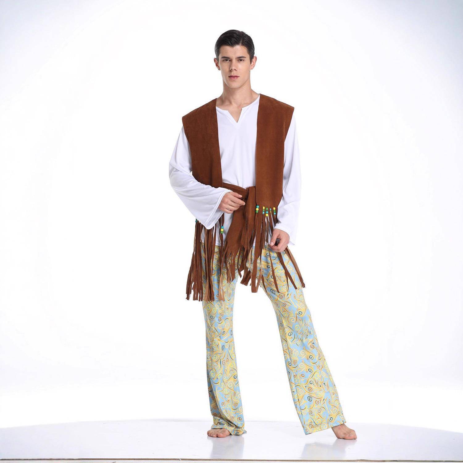 大人用ハロウィンインディアン部族プリンセスコスプレセットファ - Fashion Ethnic Indian Clothing のレビューと価格