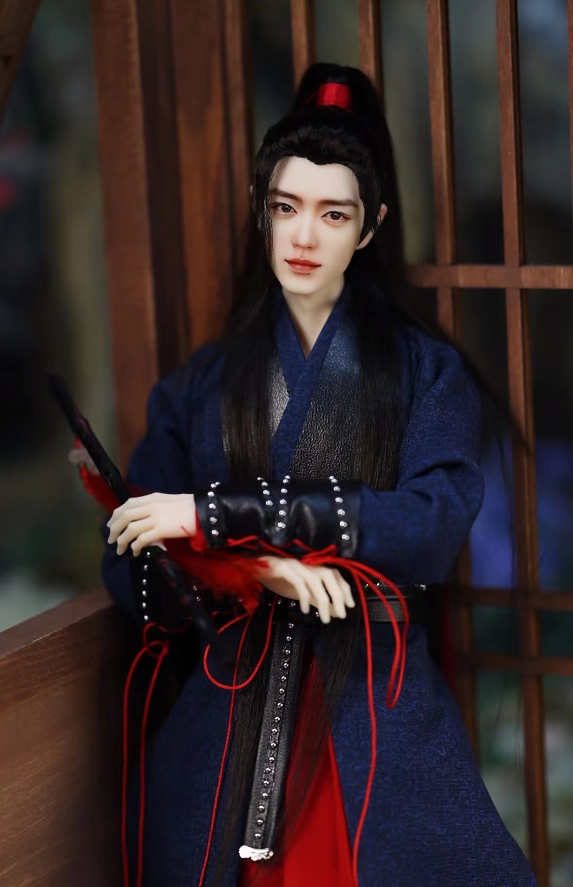 1/6 Bjd フィギュアフルセットブルー魏無羨シャオザン  - Ethnic Fashion Sale のレビューと価格